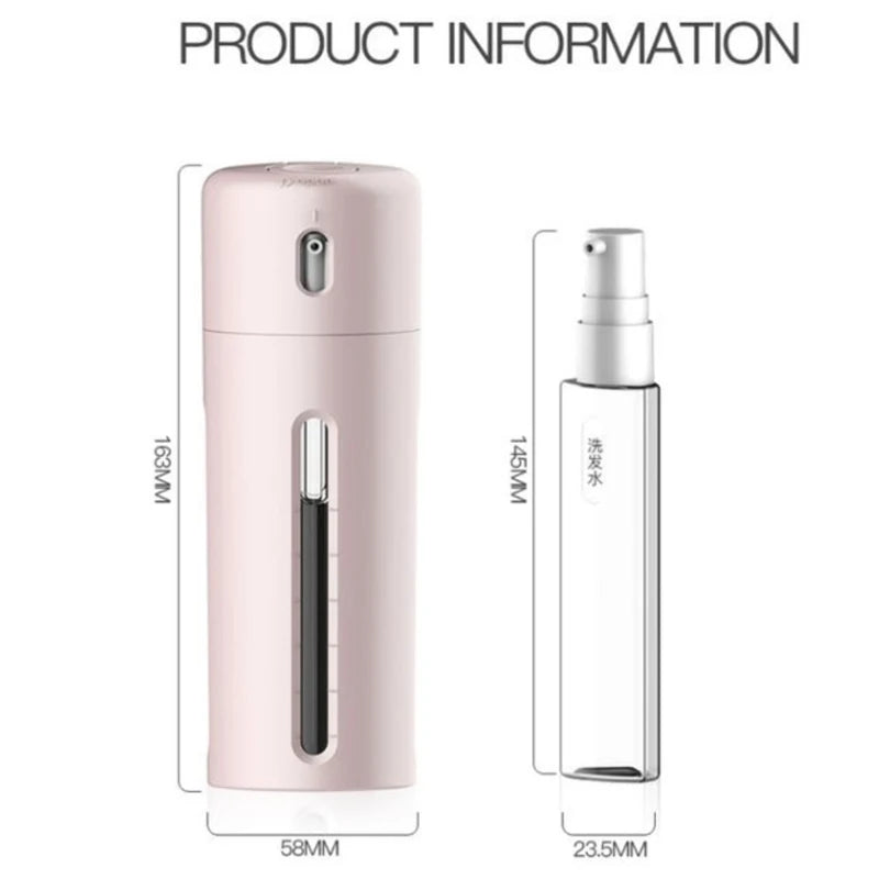 4-in-1 Refillable Leakproof Travel Liquid Dispenser Bottle Travel Dispenser Bottle Babs