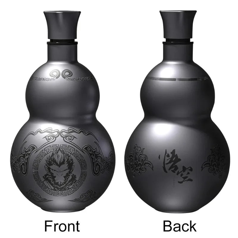 500ml Gourd Stainless Steel Insulated Water Bottle | Retro Style Insulated Water Bottle Babs