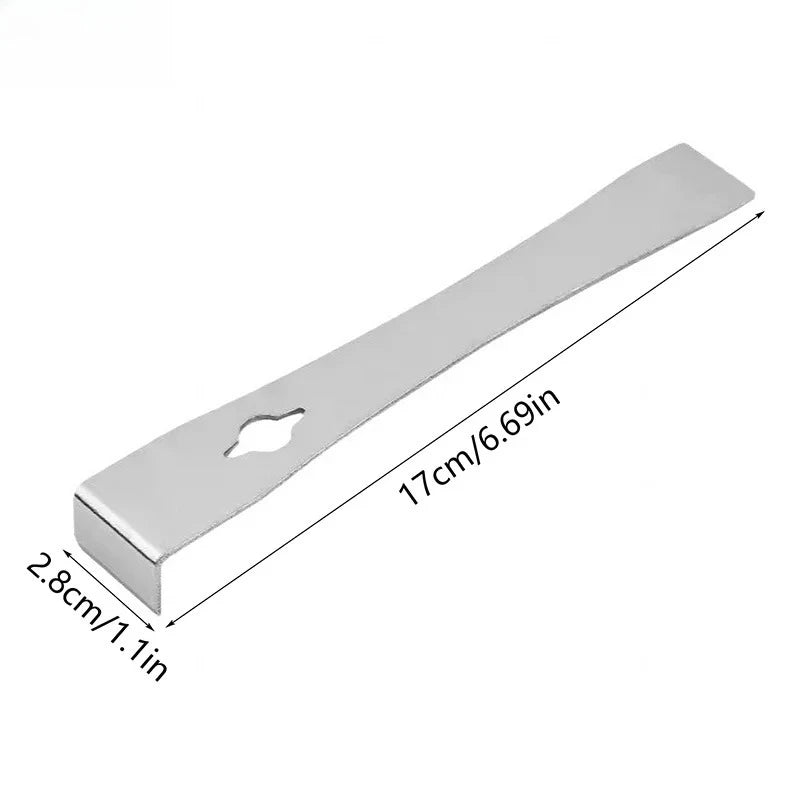 3-in-1 Stainless Steel Pry Bar – Scraper & Lever Tool Pry Bar Tool Babs