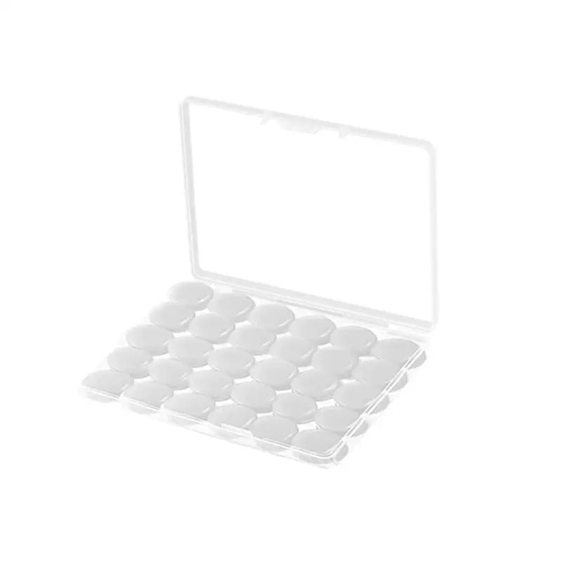 30Pcs Moldable Silicone Earplugs 38dB – Sleep, Travel & Work Moldable Silicone Earplugs Babs White
