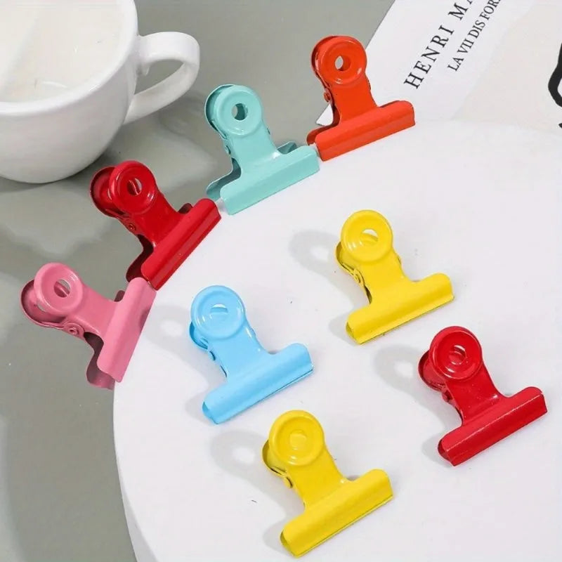 10-Pack Metal Multifunction Clips – Food, File & Photo Clamps Multifunction Bag Clips Babs