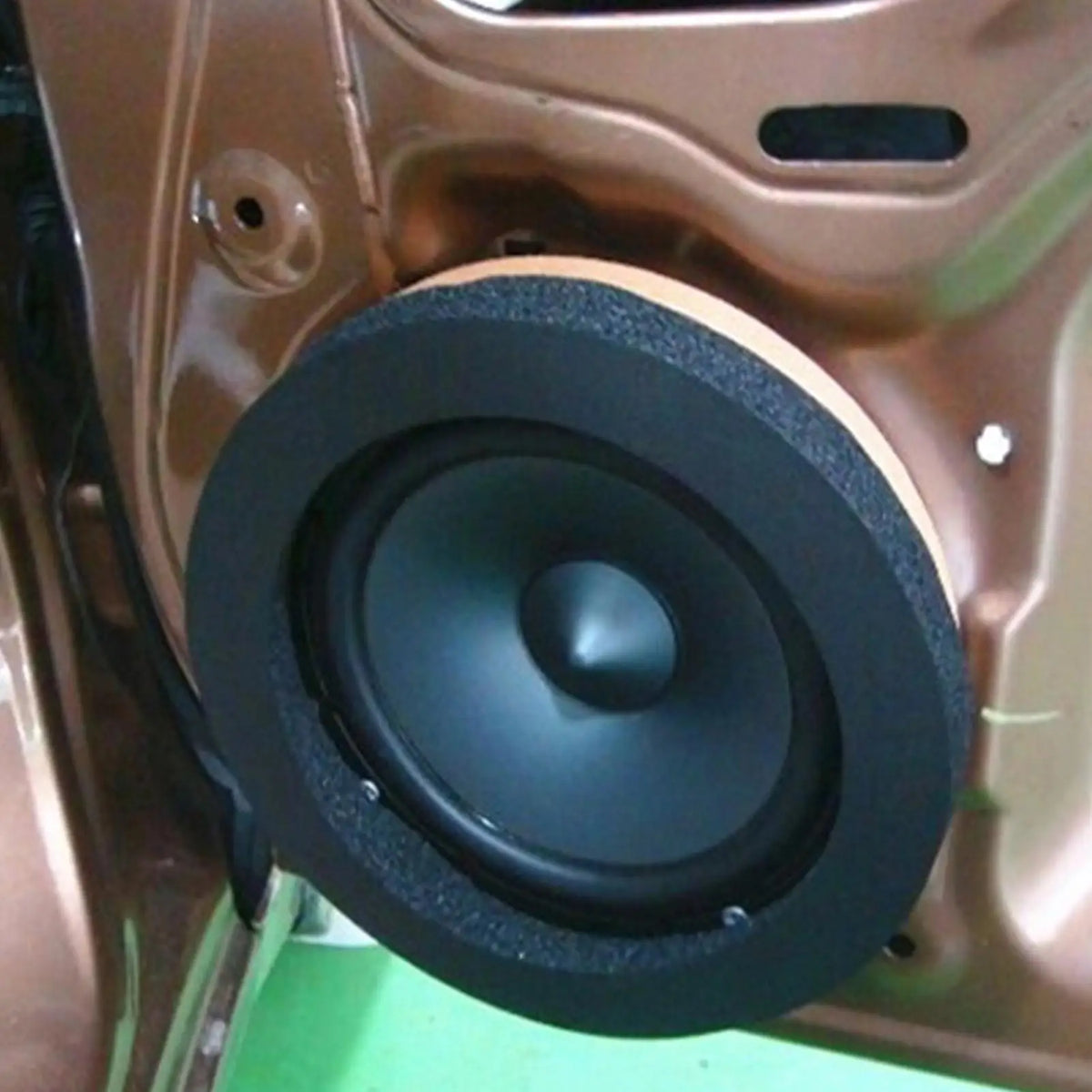 6.5" Car Speaker Foam Baffle Rings – Self-Adhesive Bass Speaker Foam Baffle Babs