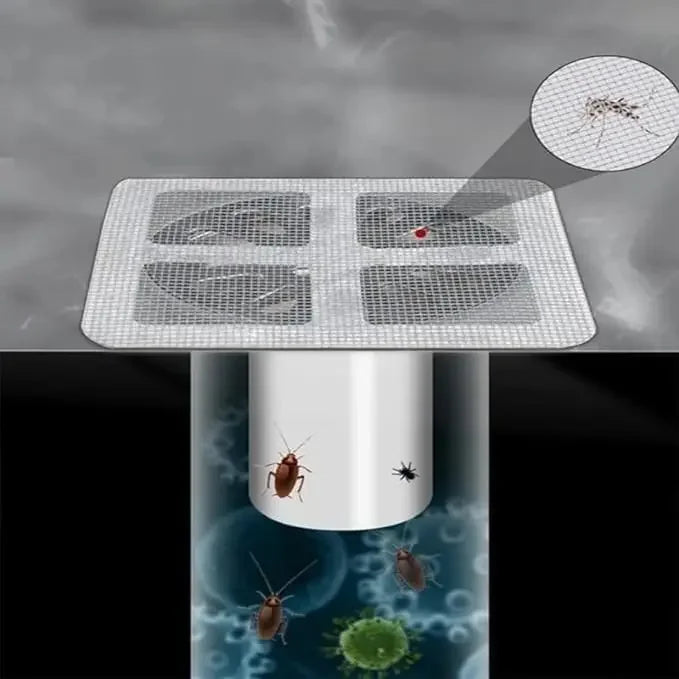 Disposable Hair Drain Catcher Mesh Filter Stickers 50–1000 Pcs Drain Catcher Sticker Babs