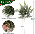 Artificial Plant Leaf Branches – Wedding, Christmas & Home Decor Artificial Plant Branches Babs Olive 1 pc