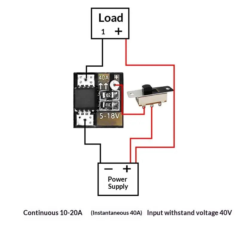 Mini MOS PWM Switch Driver Module 200A 300A High Power MOS Driver Module Babs
