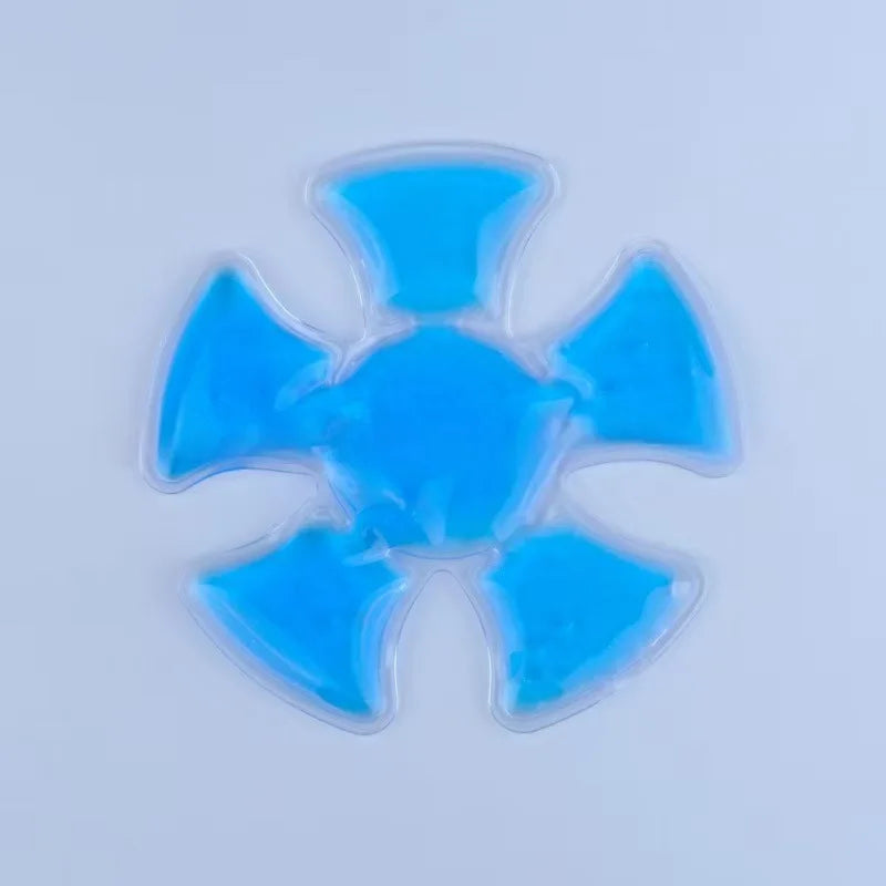 Reusable Gel Ice Cooling Pad for Helmets & Hats – PVC Cool Pack Helmet Cooling Pad Babs Blue