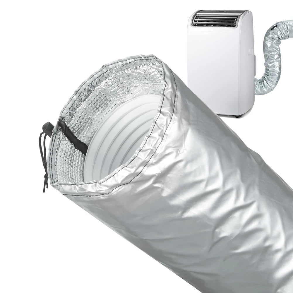 A/C Hose Insulation Wrap – Heat-Resistant Sleeve for Portable AC AC Hose Insulation Sleeve Babs