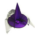 Kids Wizard & Witch Hat – Halloween Costume Cosplay Party Kids Costume Hat Babs purple