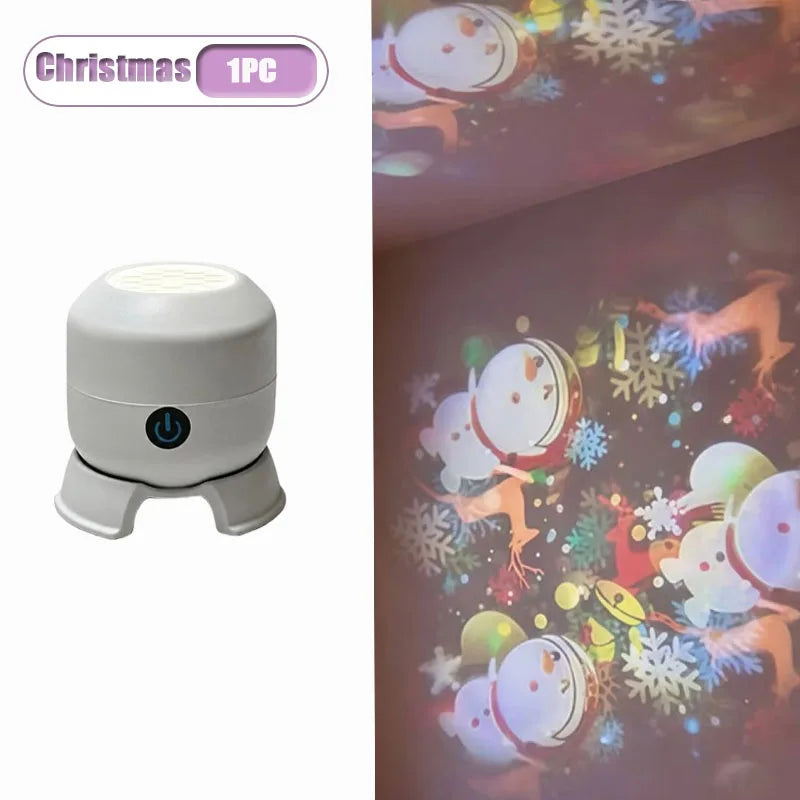 Starry Sky Projector Night Light | Rotating Galaxy Lamp Projector Night Light Babs Christmas-1PC