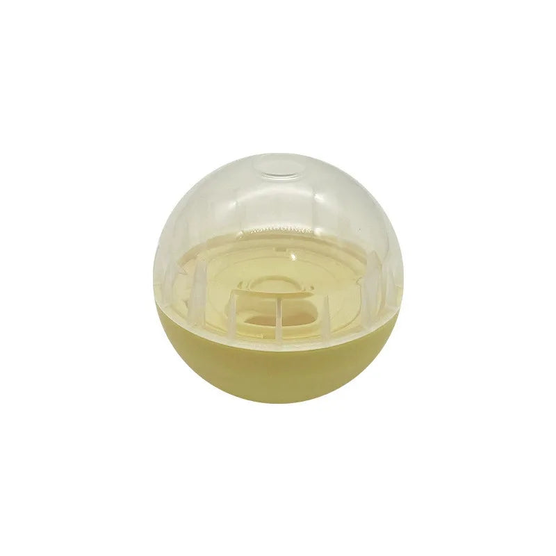 IQ Treat Ball – 4" Interactive Dog Slow Feeder Food Dispenser Toy Dog Treat Dispenser Babs