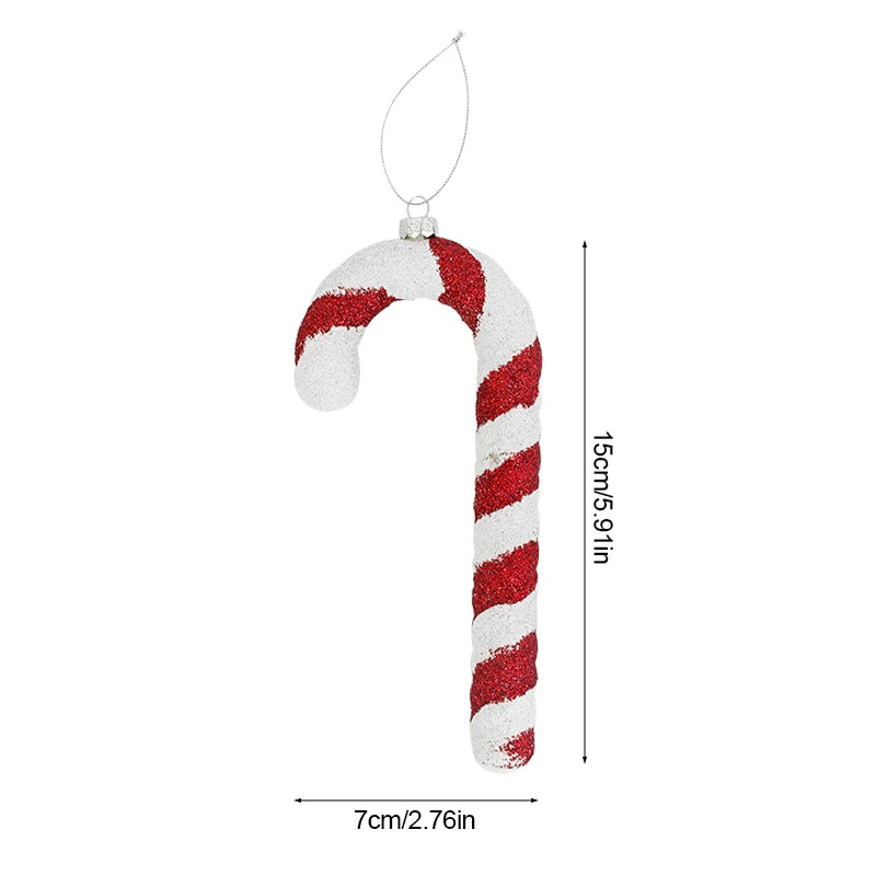 Christmas Lollipop Candy Cane Tree Hanging Ornaments 2024 Christmas Tree Ornament Babs H