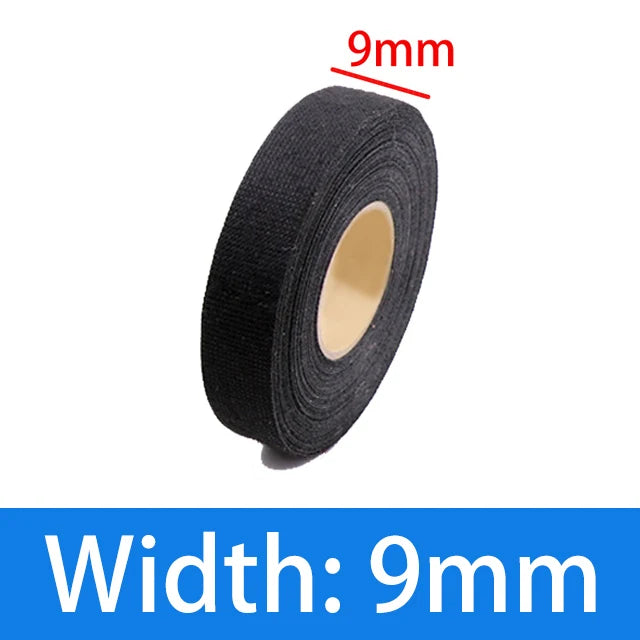 15M Heat-Resistant Flannel Tape – Car Wiring Harness Protection Wiring Harness Tape Babs 9mm 15M