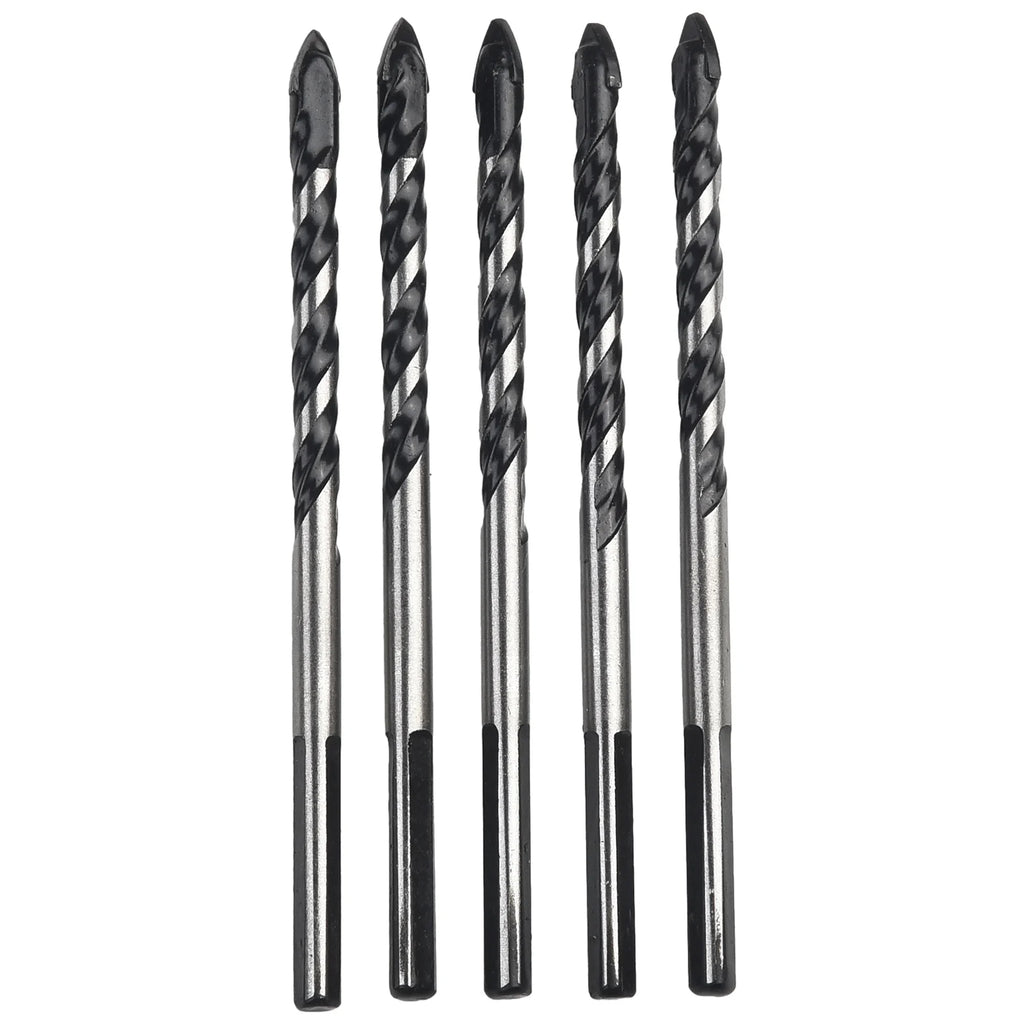 6mm Triangle Drill Bit Set for Tile, Glass & Stone – 5/10 Pcs Masonry Drill Bits Babs 5PCS
