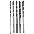 6mm Triangle Drill Bit Set for Tile, Glass & Stone – 5/10 Pcs Masonry Drill Bits Babs 5PCS