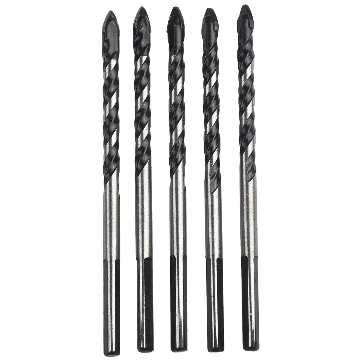 6mm Triangle Drill Bit Set for Tile, Glass & Stone – 5/10 Pcs Masonry Drill Bits Babs 5PCS