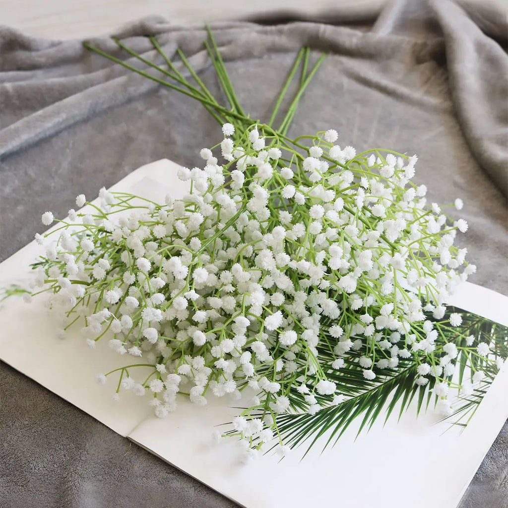 Artificial Gypsophila Bouquet – Wedding & Home Flower Decor Artificial Flower Bouquet Babs