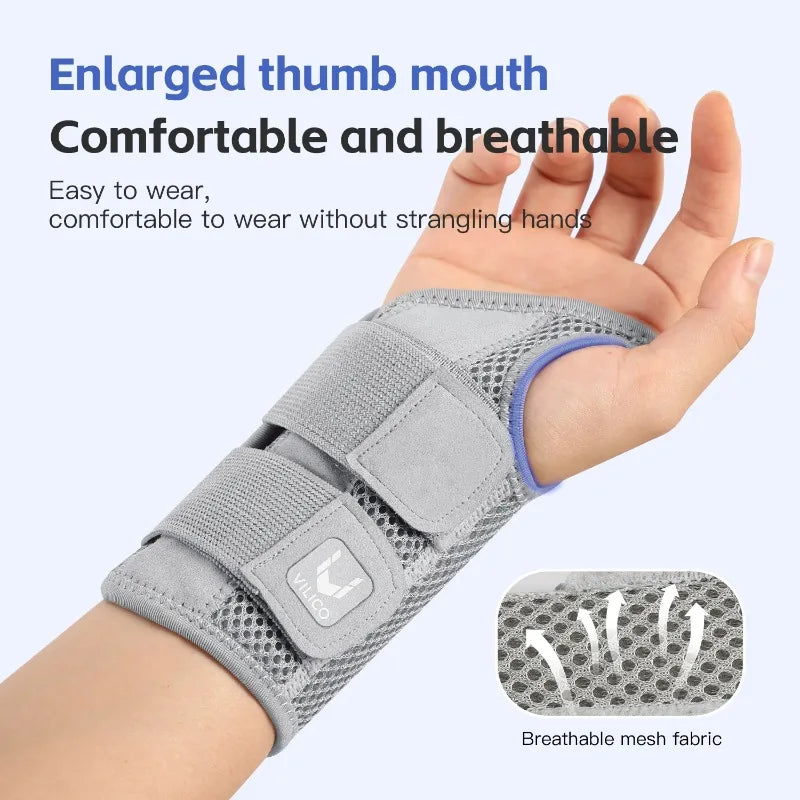 Wrist Brace with Splint – Adjustable Hand & Wrist Support Wrist Brace Babs