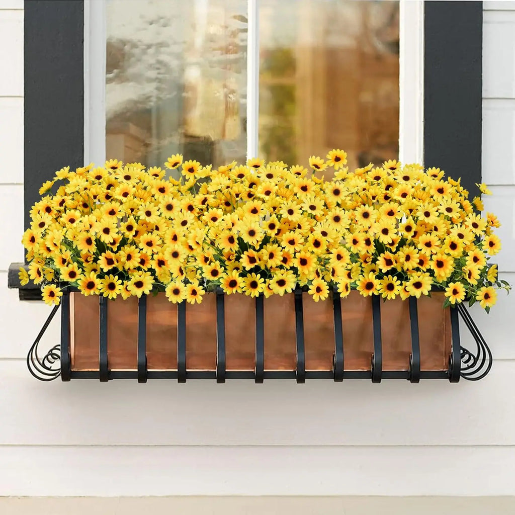 22-Head Artificial Silk Daisy Bouquet for Wedding & Home Décor Artificial Flower Bouquet Babs