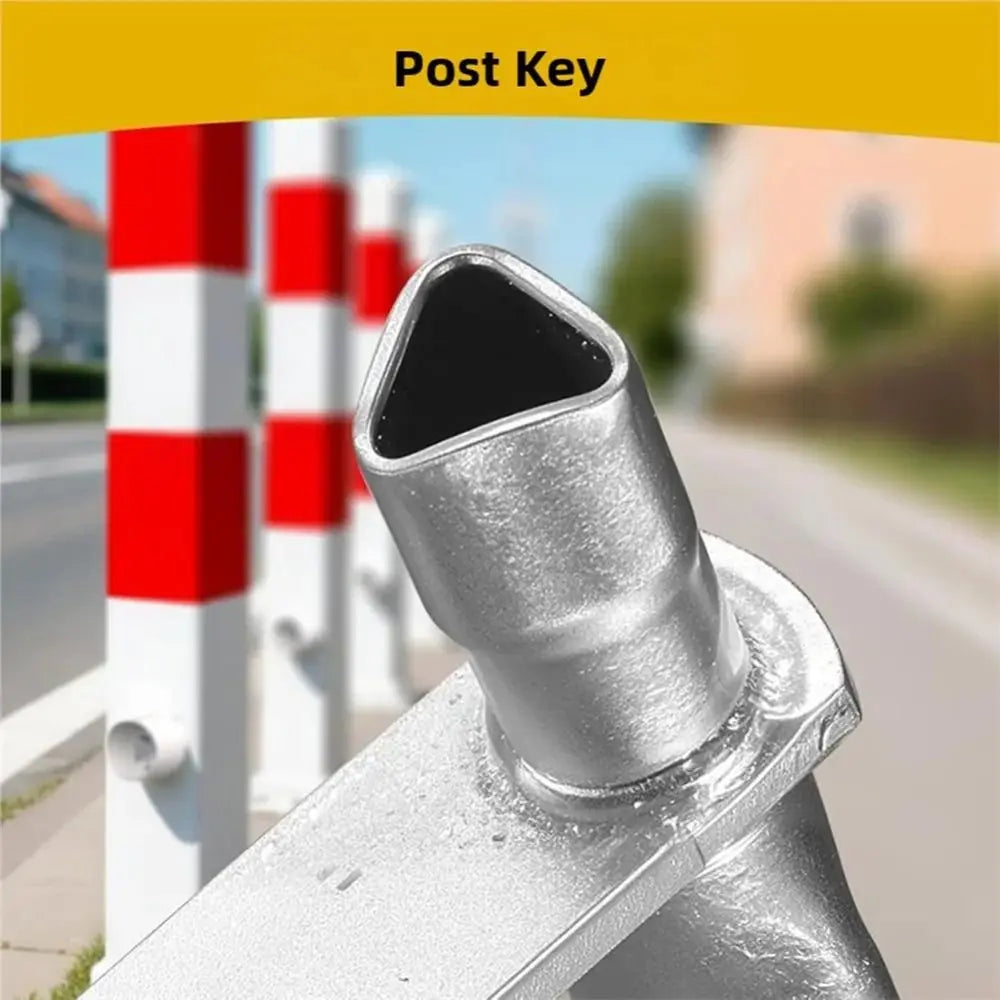 Double-Head Bollard Wrench | Anti-Slip Alloy Column Key Tool Bollard Column Wrench Babs