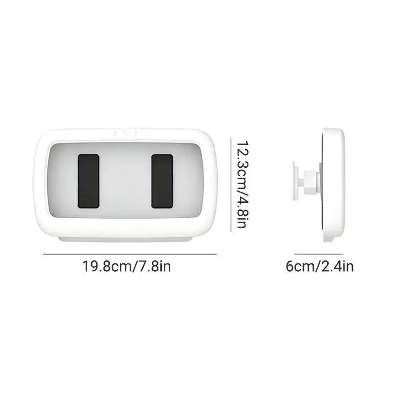 360° Waterproof Shower Phone Holder – No-Drill Wall Mount Shower Phone Holder Babs
