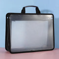 Transparent PP Mesh A4 File Bag – Large Capacity, Waterproof Document File Bag Babs A2