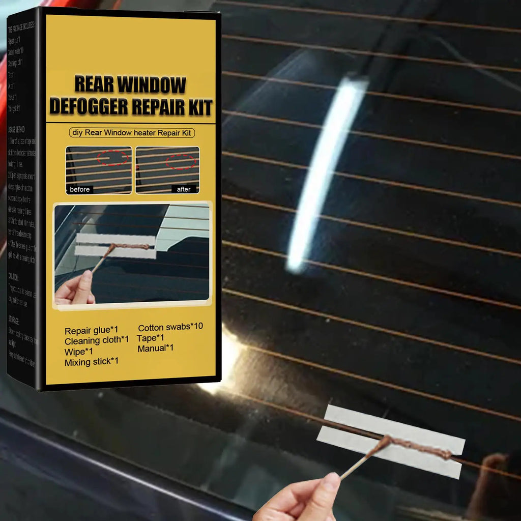 Car Rear Window Defogger Repair Kit – Fix Defroster Grid Lines Defogger Repair Kit Babs