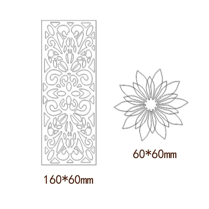 Metal Cutting Dies Set – DIY Scrapbooking & Card Embossing Metal Cutting Dies Babs A