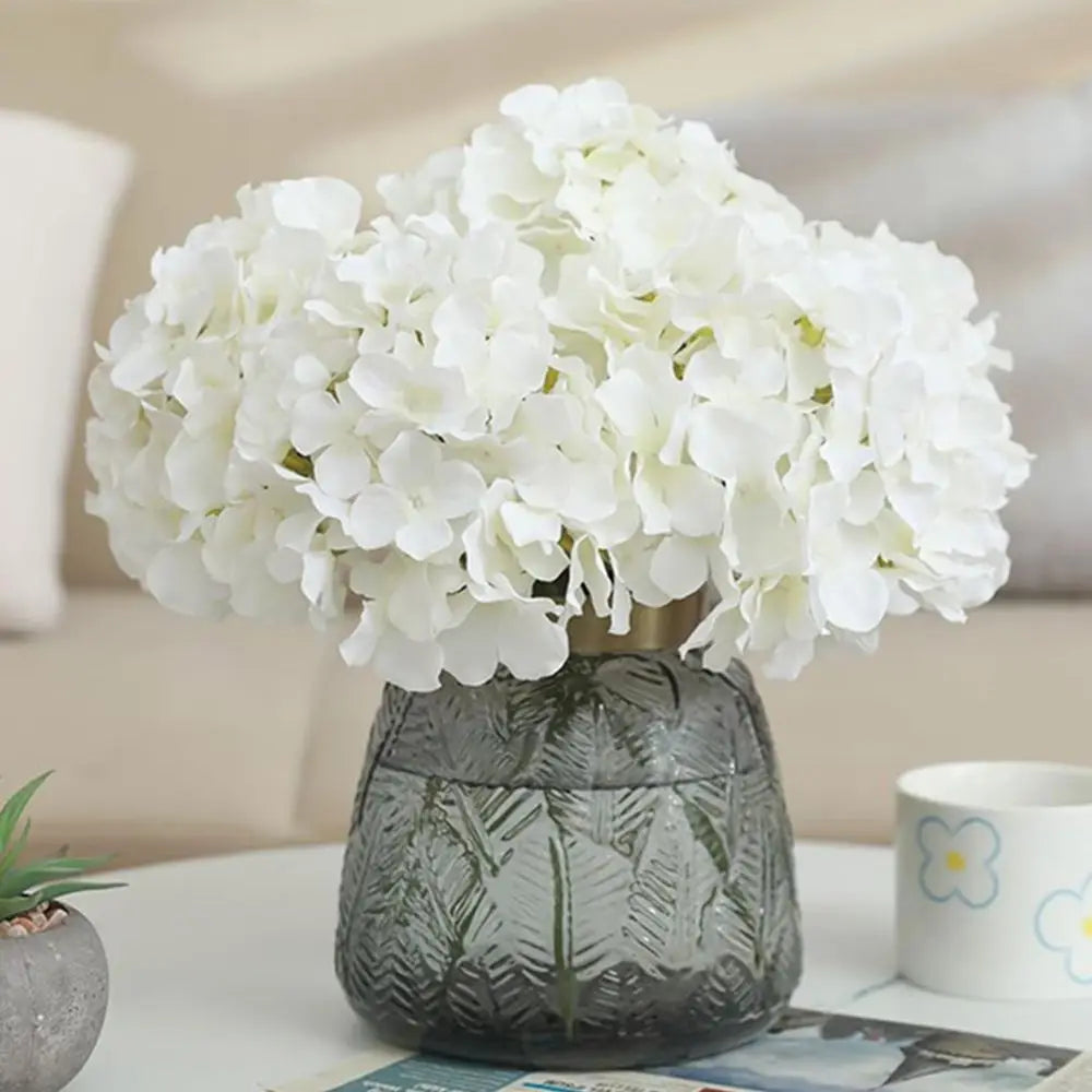 Silk Hydrangea Artificial Flowers for Wedding & Home Décor Artificial Silk Flowers Babs