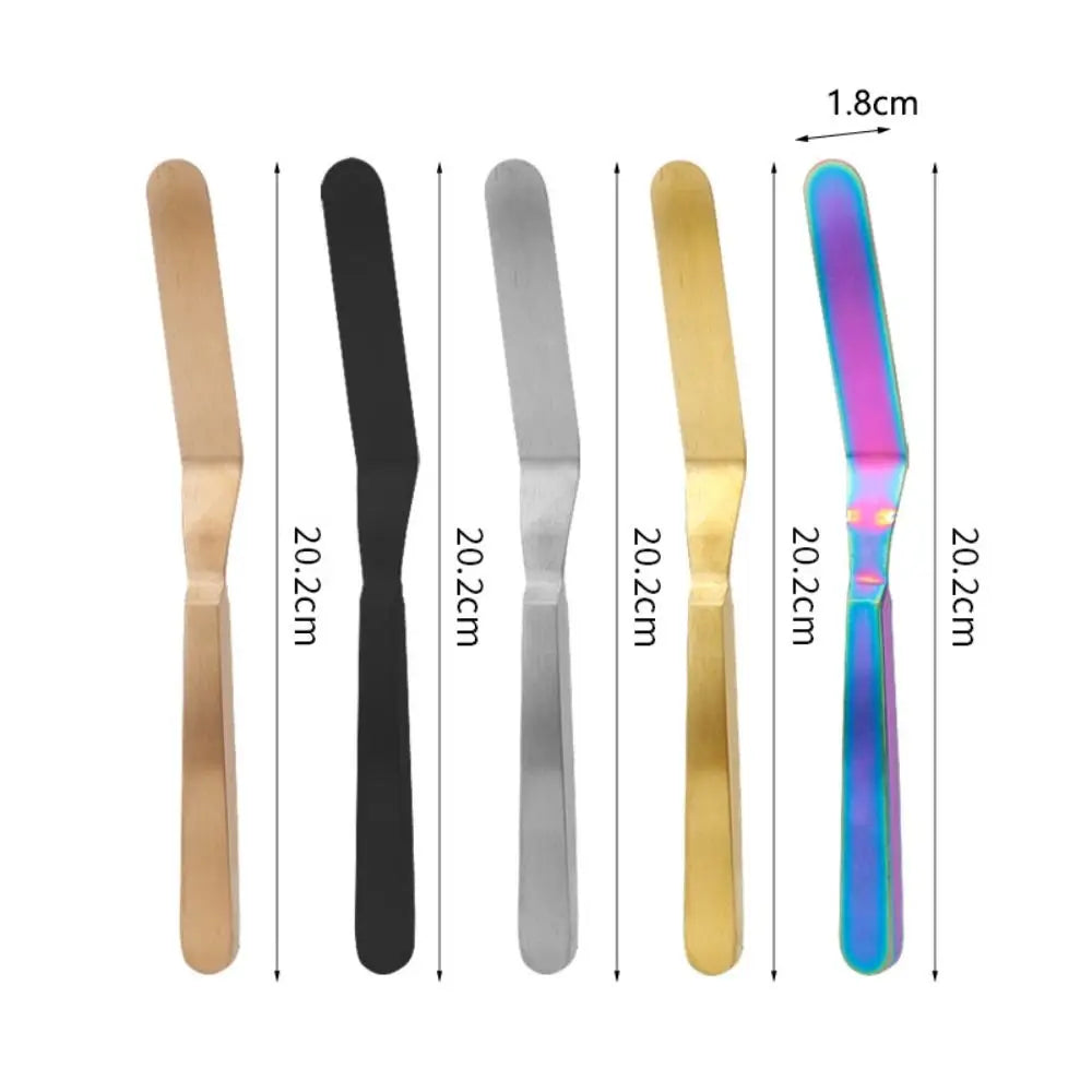 Stainless Steel Butter Scraper & Cake Icing Spatula 8 Inch Cake Icing Spatula Babs