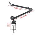 Foldable Microphone Boom Arm Stand – 360° Rotation Desk Mount Microphone Boom Arm Babs one size