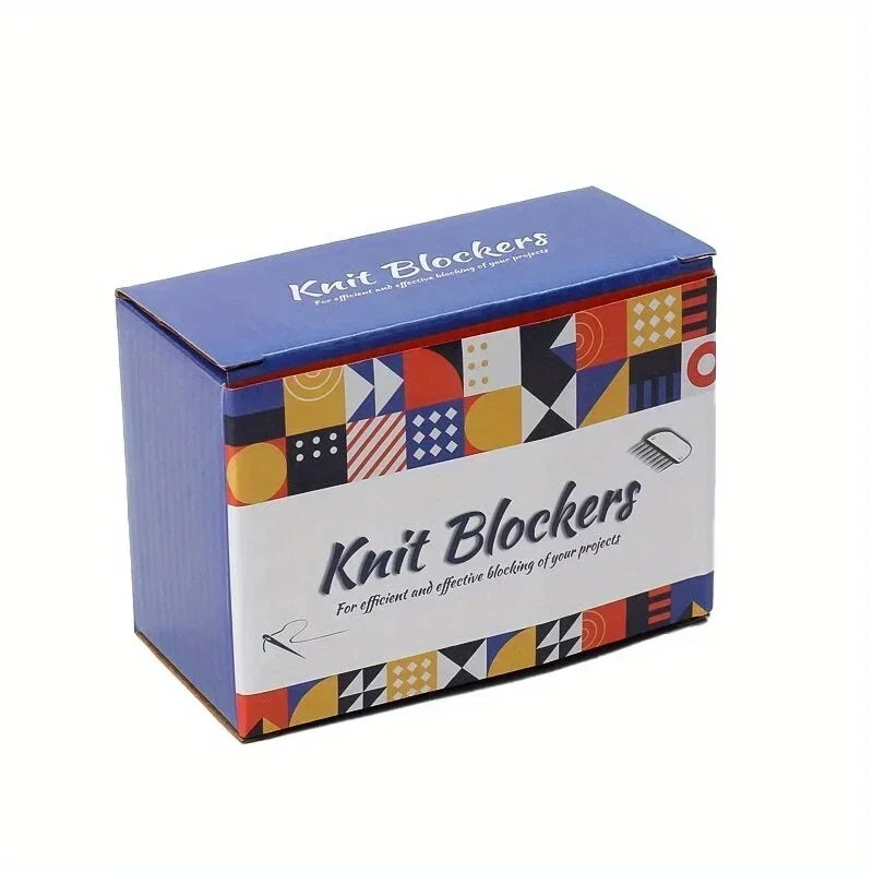 Knit Blockers Set – Knitting & Sewing Alignment Tool Pack Knitting Tool Set Babs