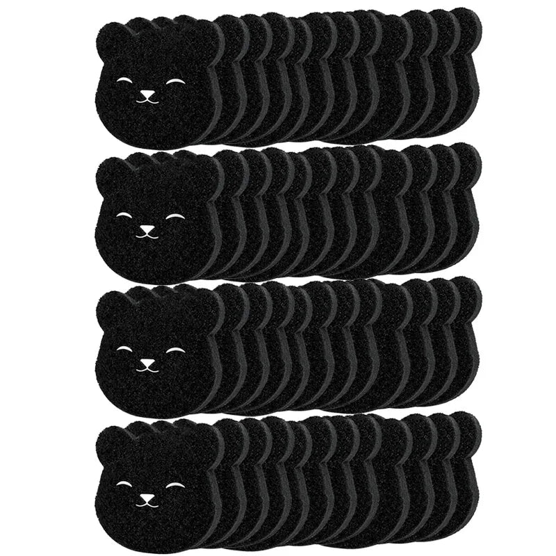 64pcs Bear Laundry Balls – Lint & Pet Hair Catcher Sponge Laundry Lint Remover Babs 64pcs