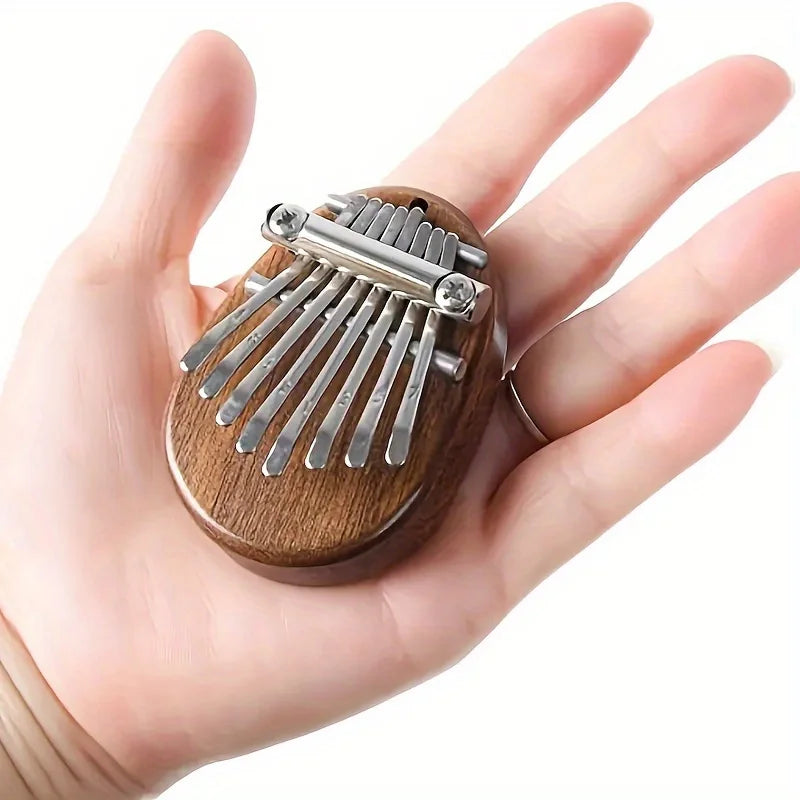 8-Tone Mini Kalimba Thumb Piano – Portable Finger Piano Gift Thumb Piano Babs
