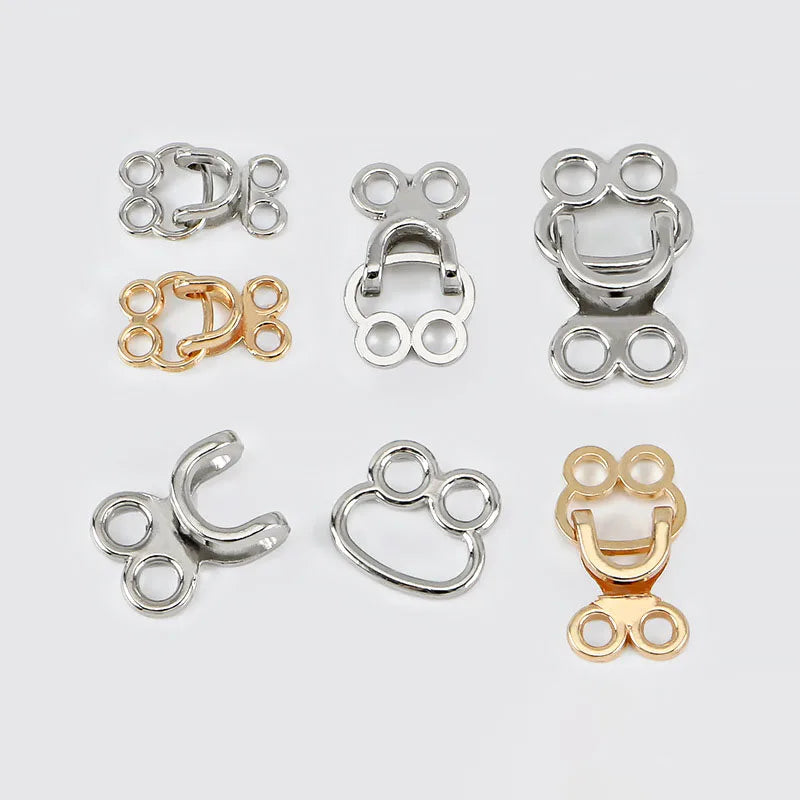10 Sets Zinc Alloy Invisible Buttons – Jackets, Coats & Jeans Sewing Buttons Babs
