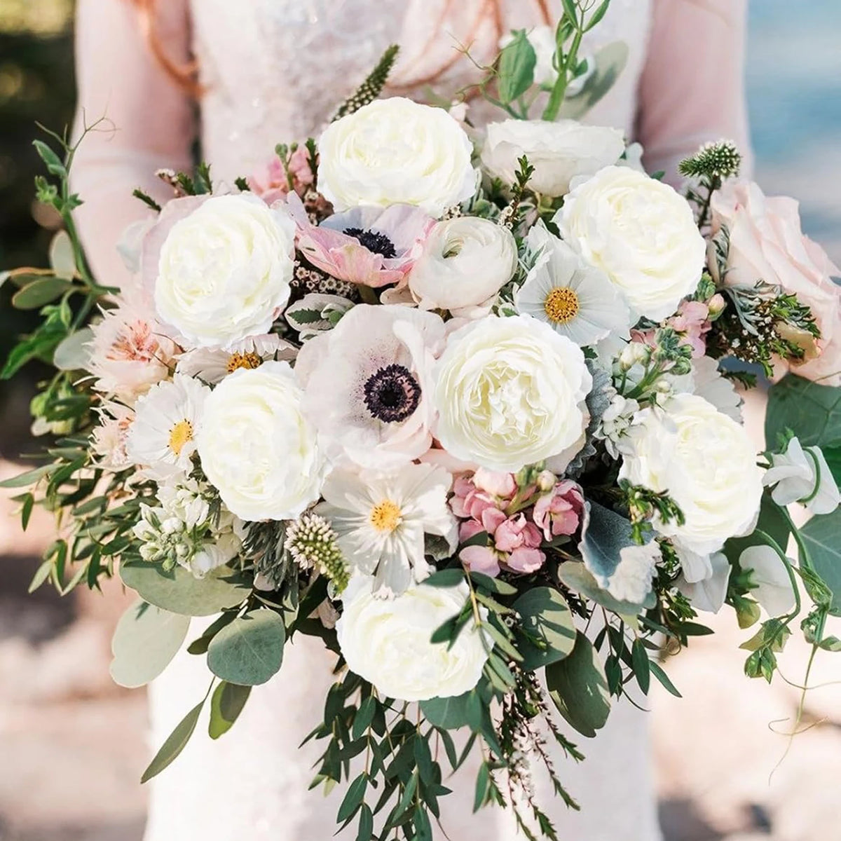 Artificial Lotus Peony Flowers – Wedding & Home Décor Bouquet Artificial Flower Bouquet Babs
