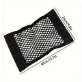 Car Trunk Storage Net Bag – SUV Rear Seat Organizer Car Trunk Organizer Babs black