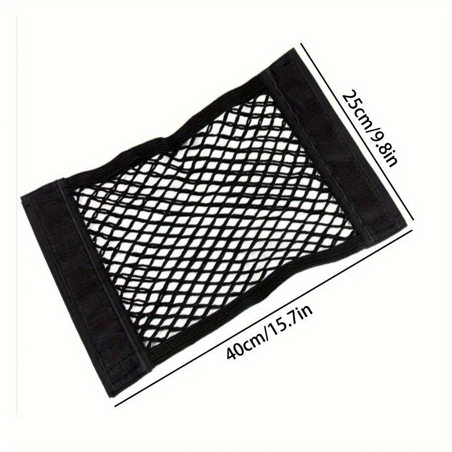 Car Trunk Storage Net Bag – SUV Rear Seat Organizer Car Trunk Organizer Babs black