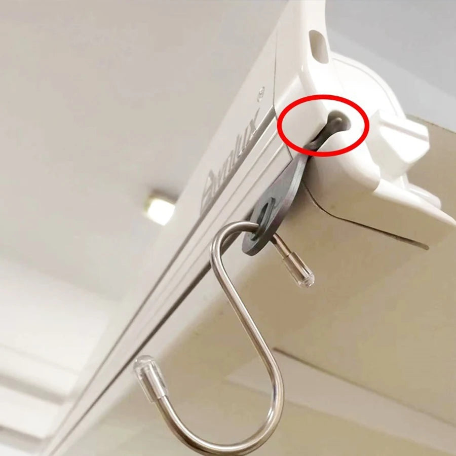 8-Piece RV Awning S-Hooks – Camping Party Light Hangers Awning Hook Set Babs