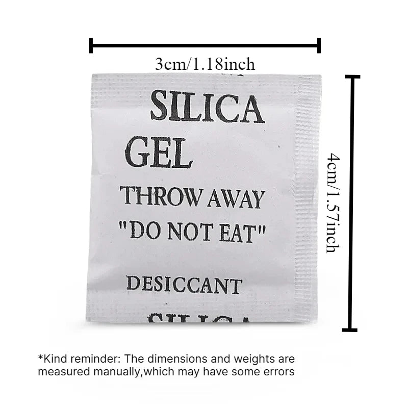 Silica Gel Desiccant Packets – Moisture & Mold Absorber Bags Moisture Absorber Bags Babs