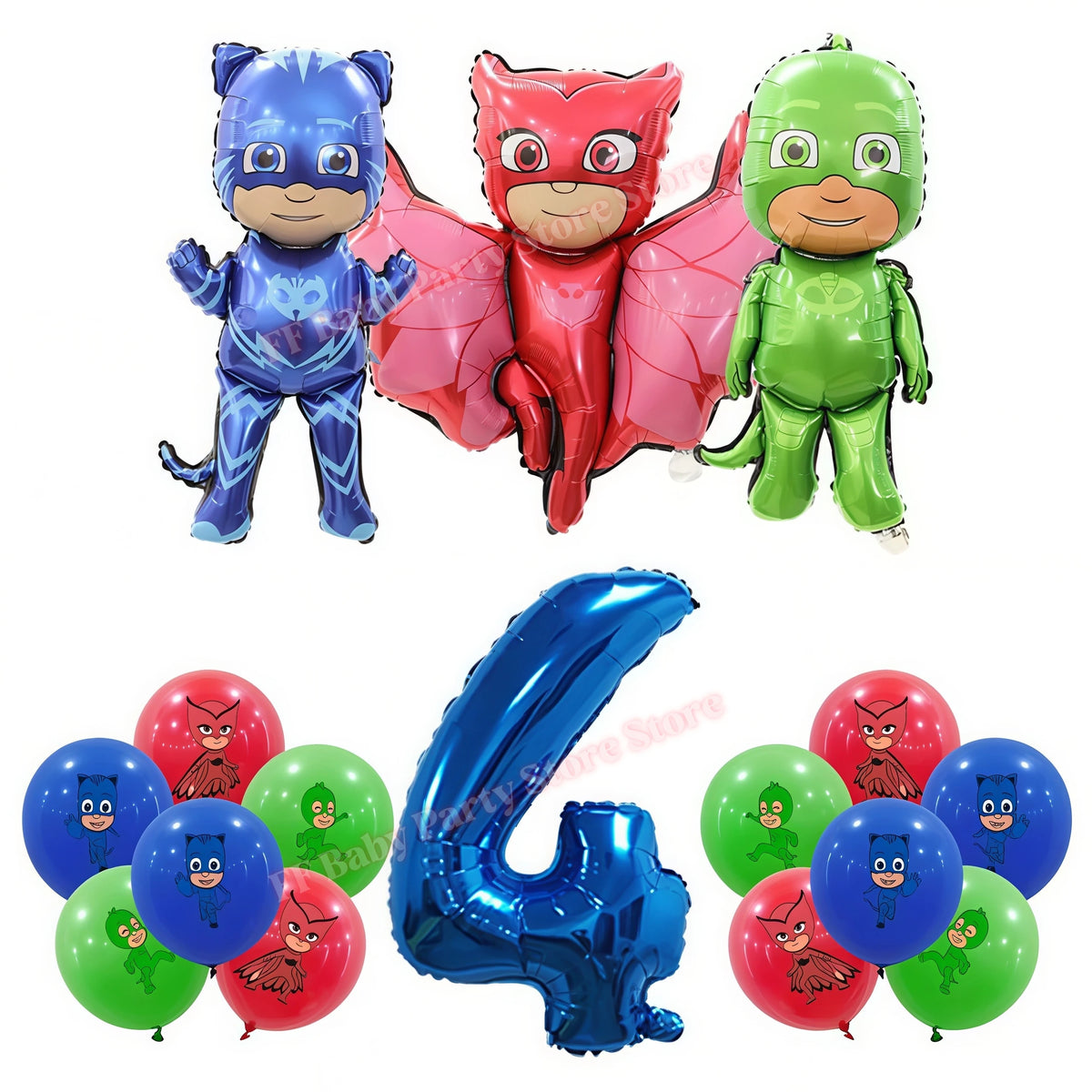 Superhero Birthday Party Supplies – Plates, Cups, Balloons & Banner