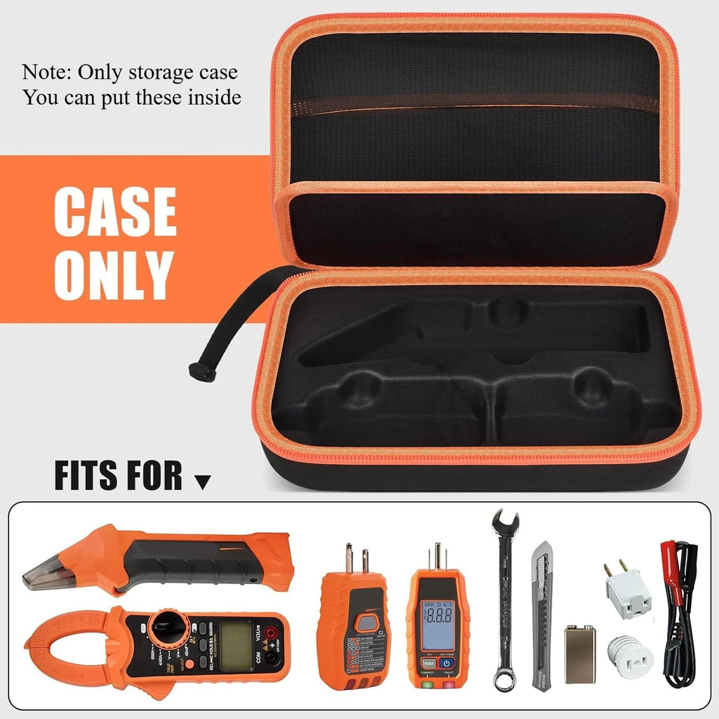 Travel Case for Circuit Breaker Finder & GFCI Outlet Tester Tool Carry Case Babs