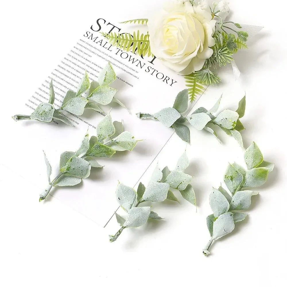 10 Pcs Artificial Leaves – DIY Garland, Wreath & Party Decor Artificial Leaf Decor Babs 14 10Pcs