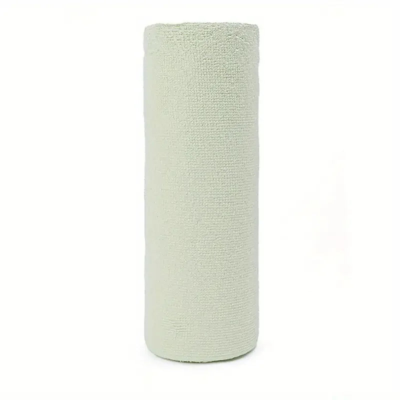 Reusable Microfiber Cleaning Wipes – 20pc Roll Kitchen Towels Microfiber Cleaning Wipes Babs light green 20pcs roll