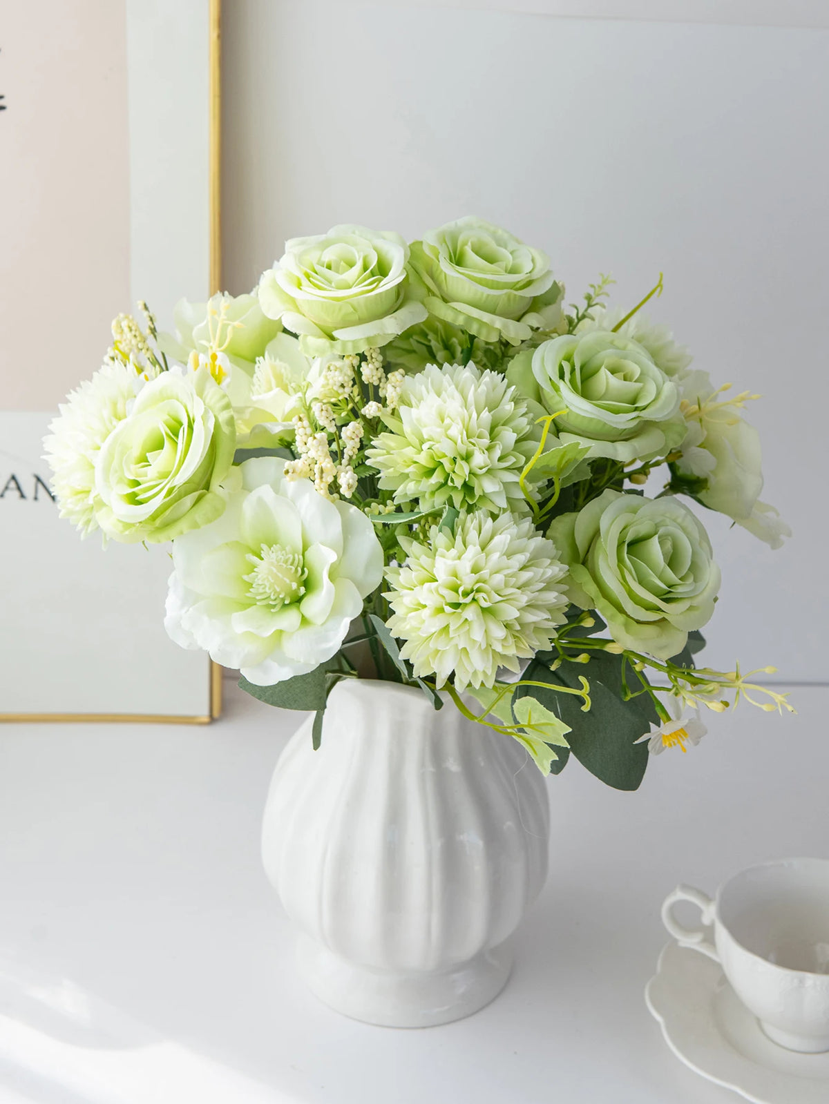 Artificial Silk Rose Stems – Wedding, Party & Home Décor Artificial Flower Stems Babs