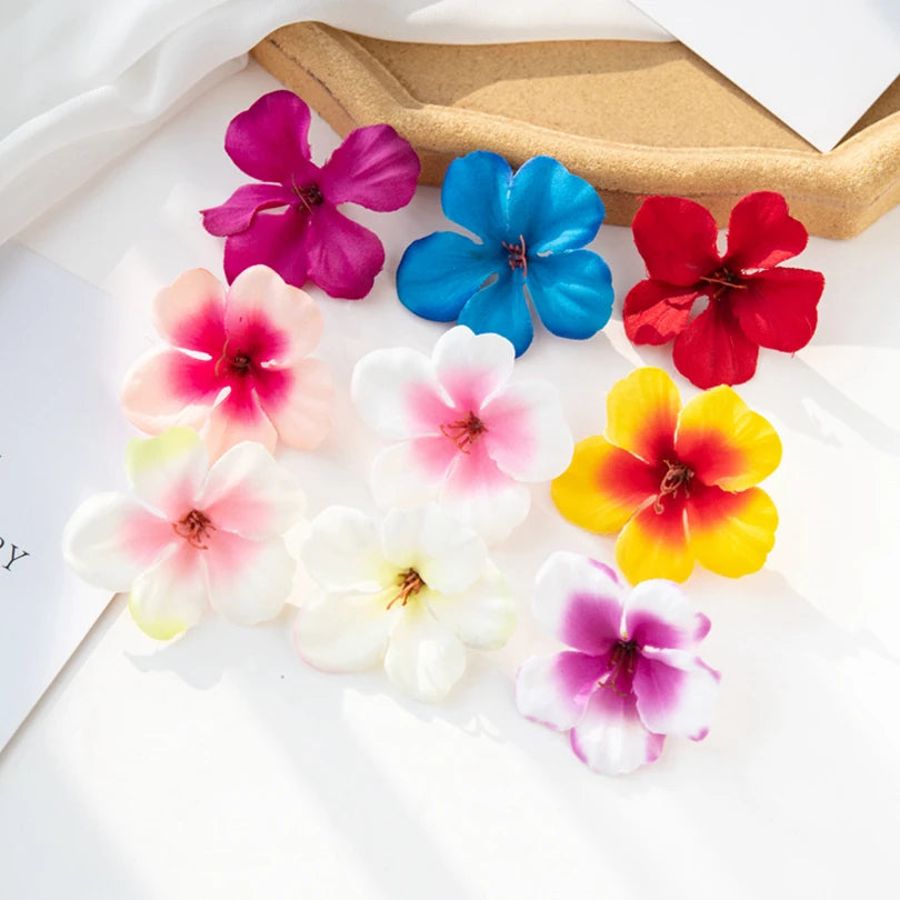 40/80pcs Silk Cherry Blossom Artificial Flowers UV Protection Artificial Silk Flowers Babs