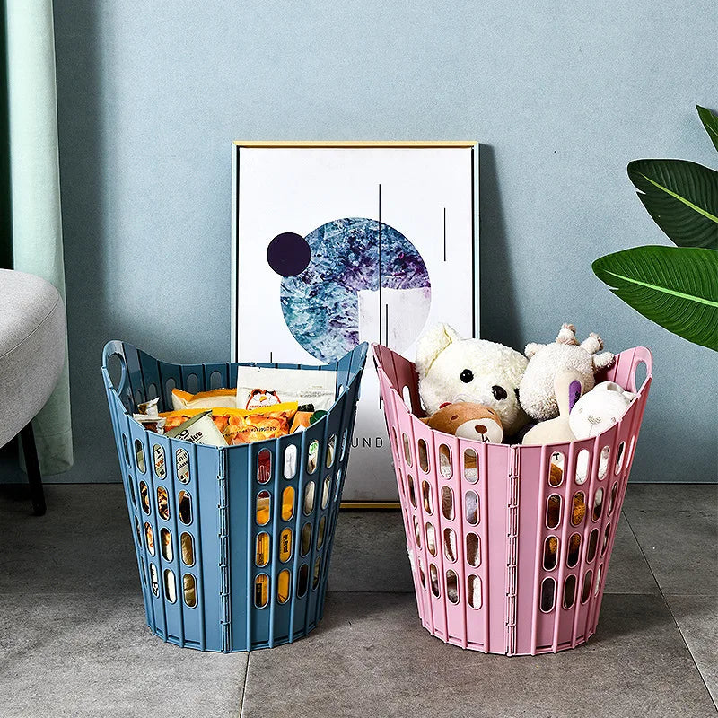 Foldable Wall-Mounted Laundry Basket – Space-Saving Organizer Laundry Basket Babs