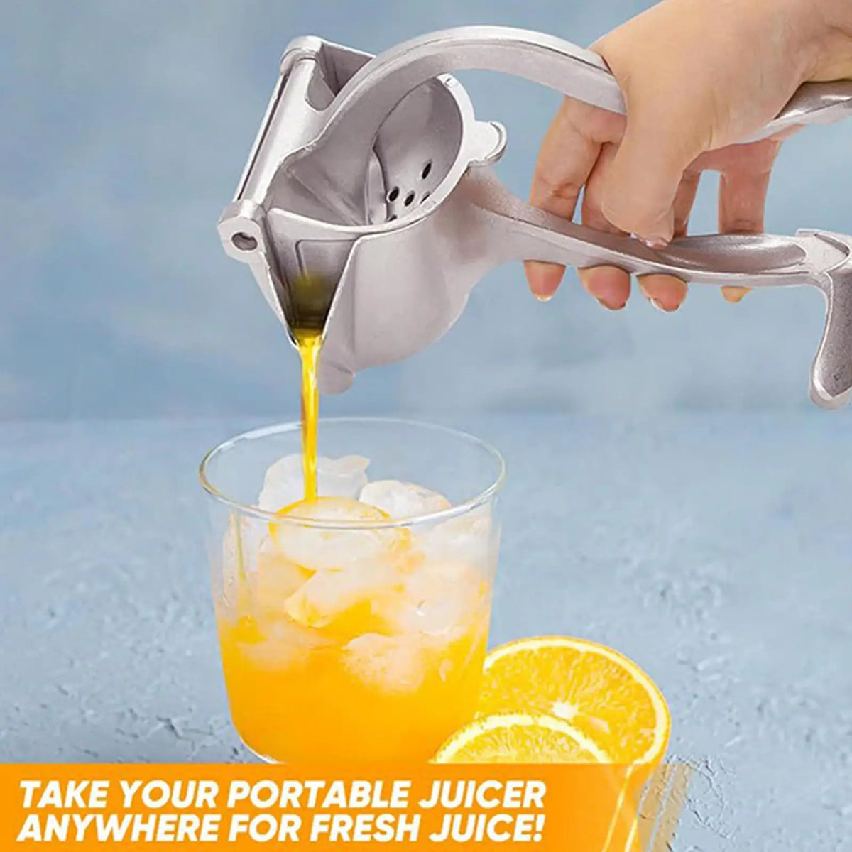 Heavy Duty Manual Citrus Juicer – Metal Alloy Squeezer Manual Citrus Juicer Babs