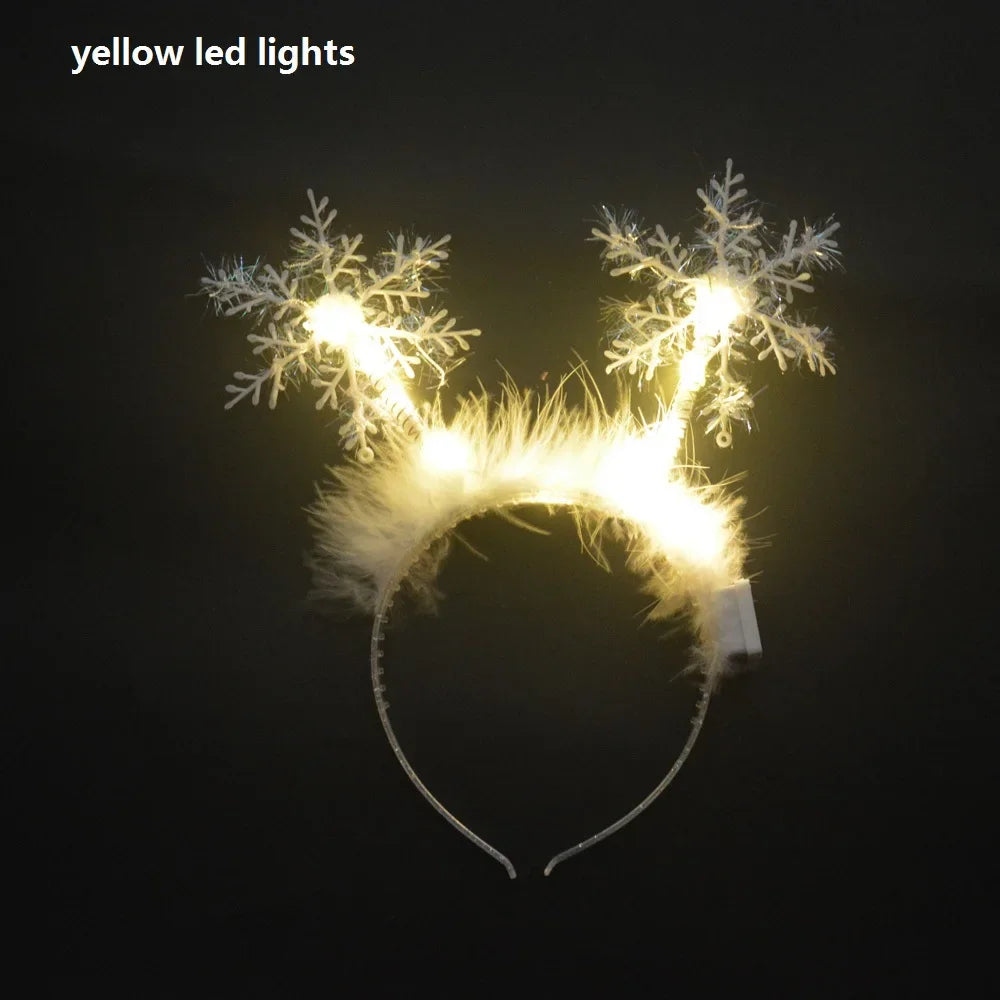 LED Flashing Cat & Fox Ears Headband – Glowing Party Hair Hoop LED Party Headband Babs 31