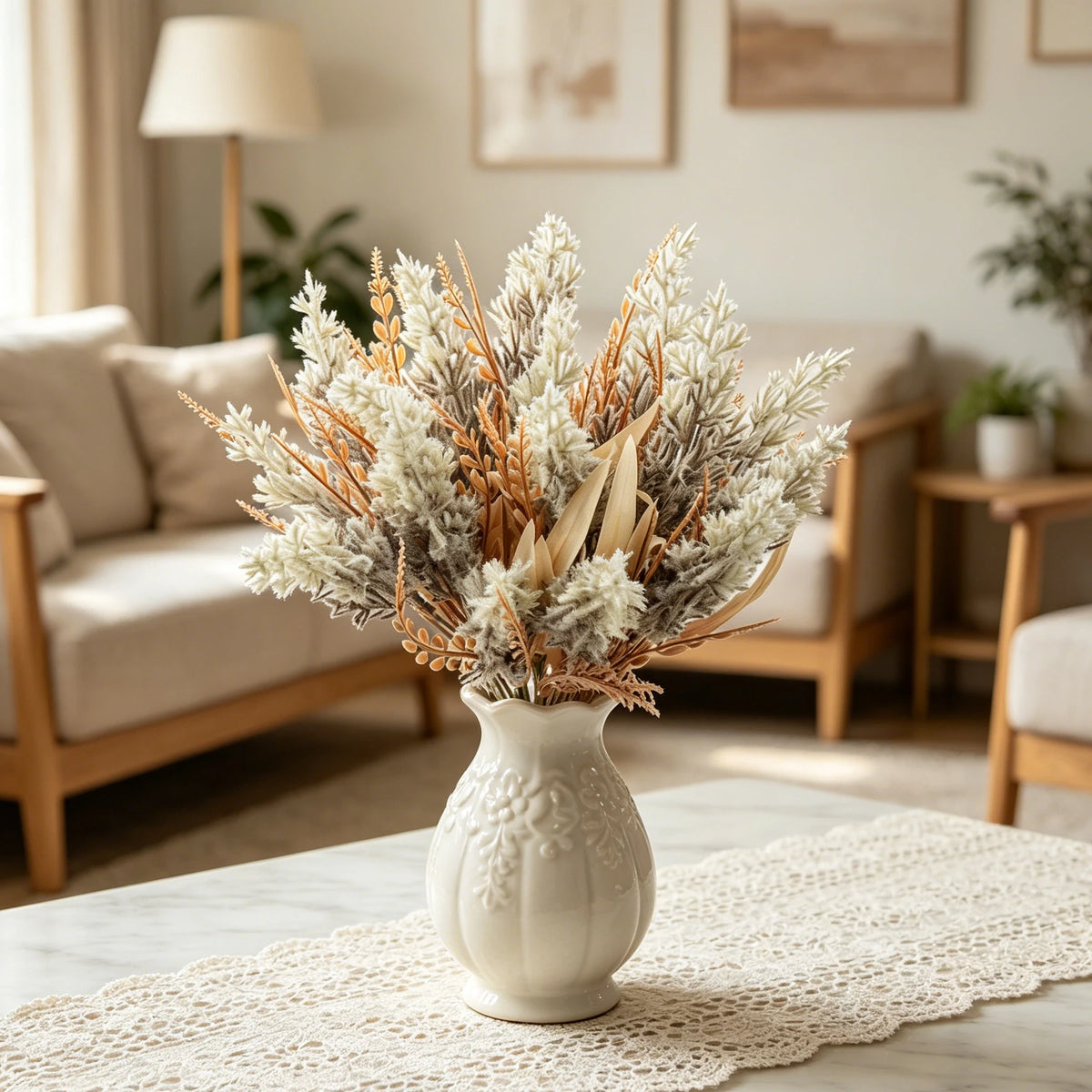 Artificial Silk Reed Plants – Wedding, Home & Garden Decor Artificial Reed Stems Babs