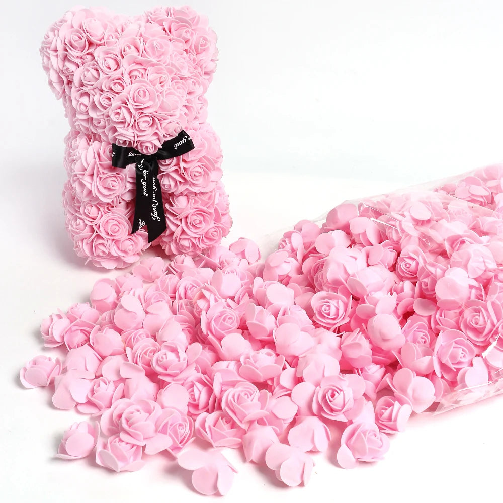 100–300 Pcs Foam Artificial Rose Heads for Wedding & Home Decor Artificial Flower Heads Babs